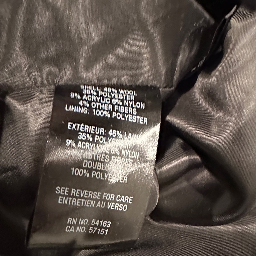 EUC WORN ONE TIME!!!! Jones New York Women's Trench Coat - Black and Green Plaid - Picture 9 of 11